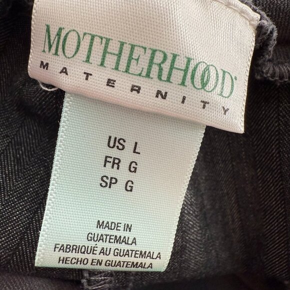 Motherhood Maternity‎ Wide leg Pants Dressy Trousers Gray Large Stretchy - Picture 3 of 13